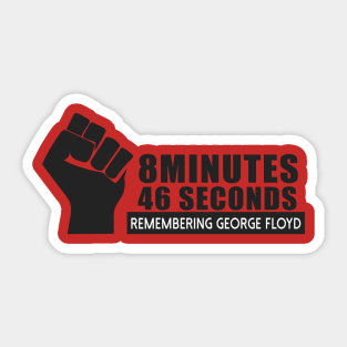 black lives matter, i cant breathe, george floyd Sticker